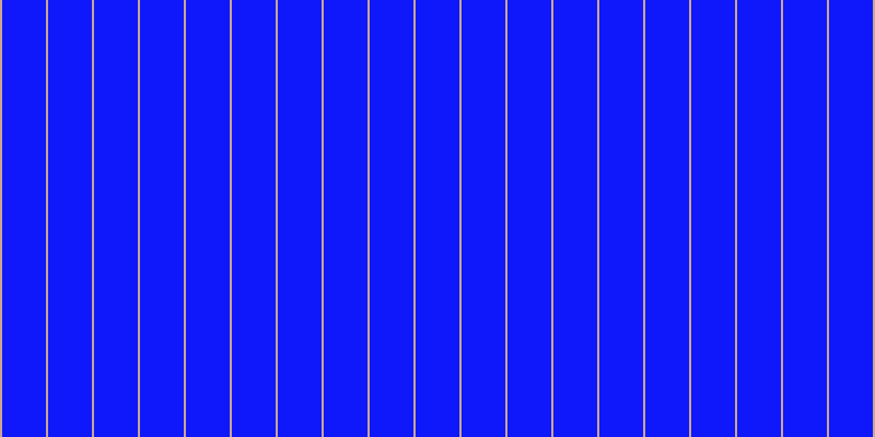 #0e18fa, #caa393 vertical lines, two pixels wide, forty pixels apart