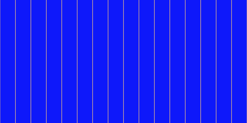 #0e18fa, #caa393 vertical lines, two pixels wide, forty-eight pixels apart