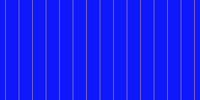#0e18fa, #caa393 vertical lines, two pixels wide, fifty-two pixels apart