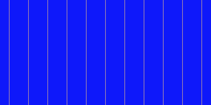#0e18fa, #caa393 vertical lines, two pixels wide, seventy-one pixels apart