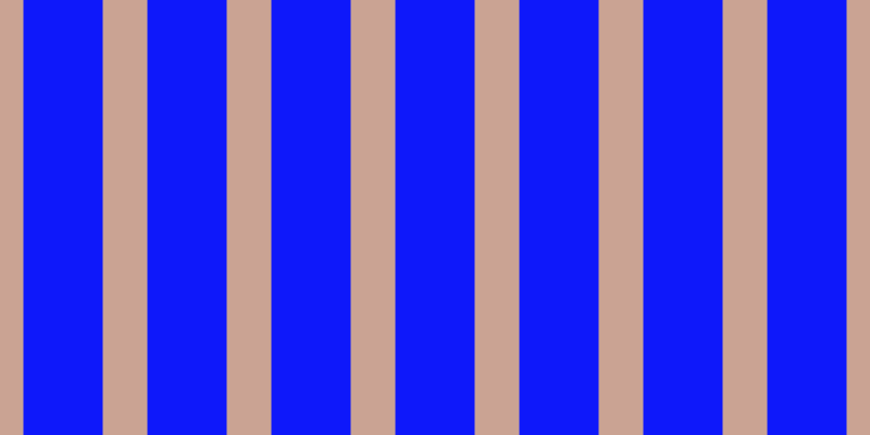 #0e18fa, #caa393 vertical lines, forty-one pixels wide, seventy-three pixels apart