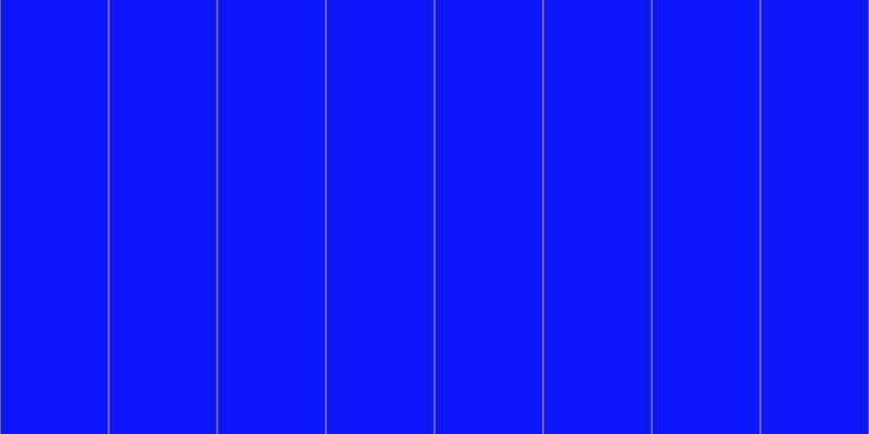 #0e18fa, #caa393 vertical lines, one pixels wide, ninety-nine pixels apart