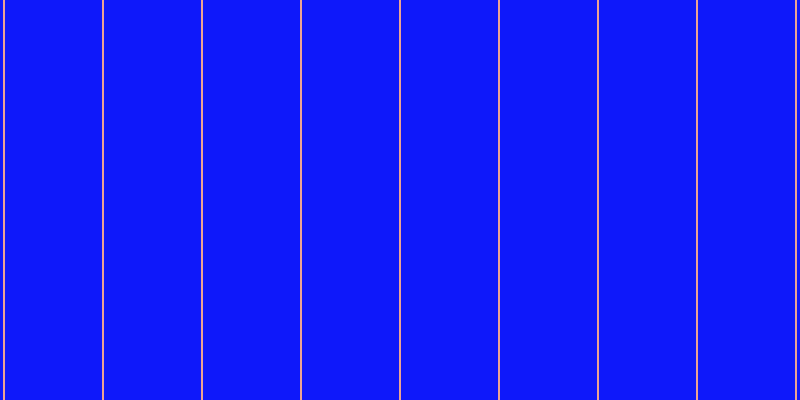 #0e18fa, #eba393 vertical lines, two pixels wide, ninety-seven pixels apart