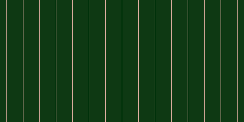 #0e3913, #caa393 vertical lines, two pixels wide, fifty-two pixels apart