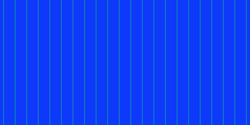 #0e39fa, #04a393 vertical lines, two pixels wide, thirty-five pixels apart