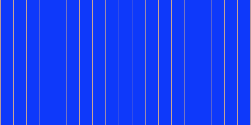 #0e39fa, #caa393 vertical lines, two pixels wide, forty pixels apart