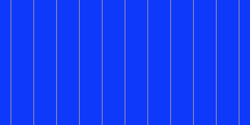 #0e39fa, #caa393 vertical lines, two pixels wide, seventy-one pixels apart