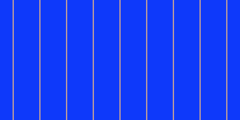 #0e39fa, #caa393 vertical lines, four pixels wide, eighty-five pixels apart
