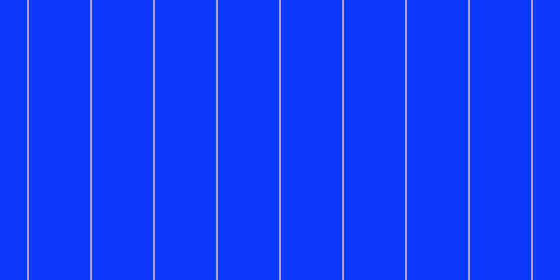 #0e39fa, #caa393 vertical lines, two pixels wide, eighty-eight pixels apart