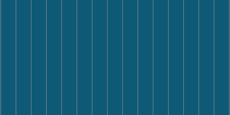 #0e5a76, #eba393 vertical lines, one pixels wide, fifty-two pixels apart