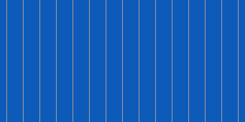 #0e5ab8, #caa393 vertical lines, two pixels wide, fifty-two pixels apart