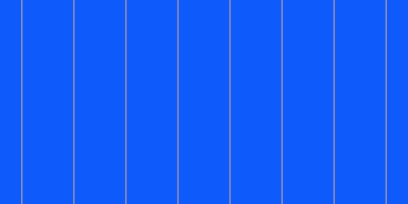 #0e5afa, #caa393 vertical lines, two pixels wide, one hundred pixels apart