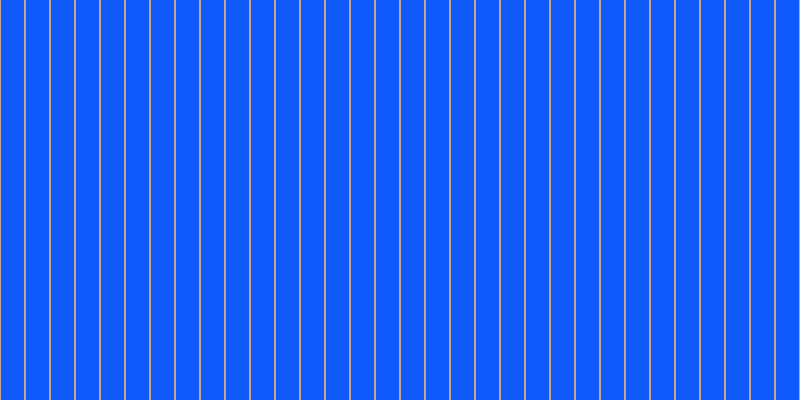 #0e5afa, #caa393 vertical lines, two pixels wide, twenty-three pixels apart