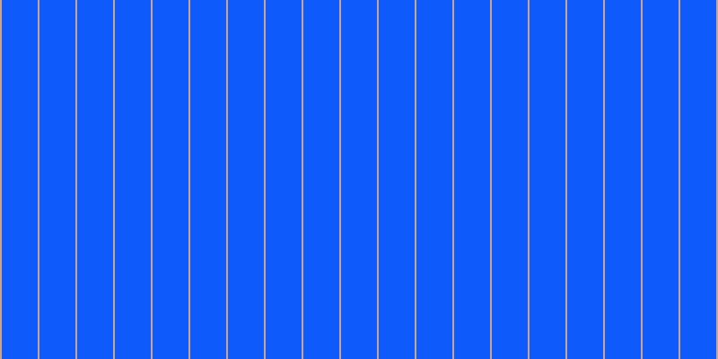 #0e5afa, #caa393 vertical lines, two pixels wide, forty pixels apart