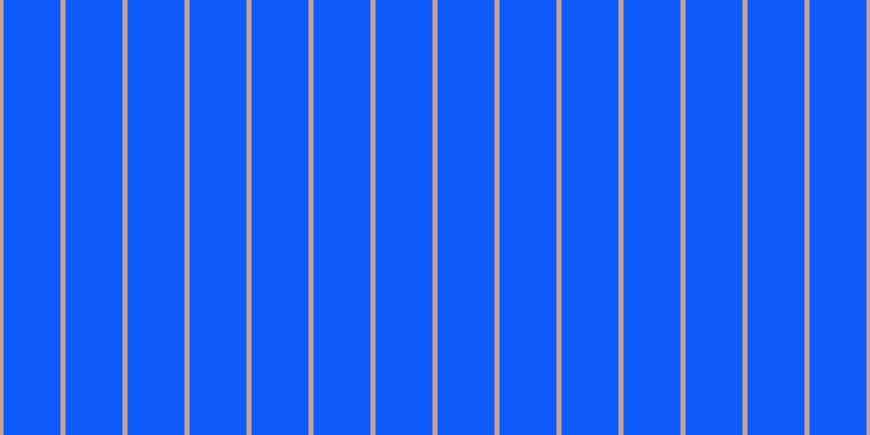 #0e5afa, #caa393 vertical lines, five pixels wide, fifty-two pixels apart