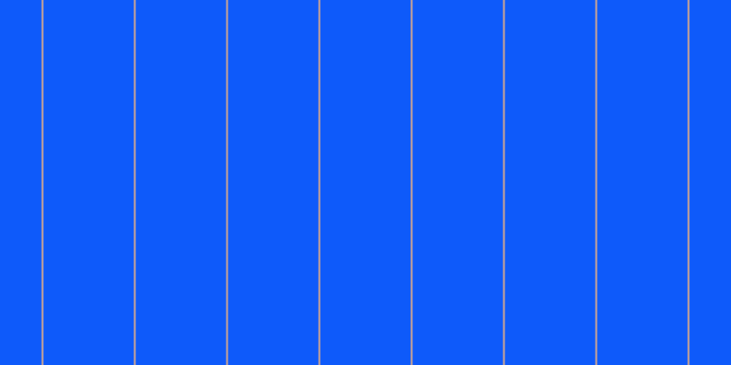 #0e5afa, #caa393 vertical lines, two pixels wide, ninety-nine pixels apart