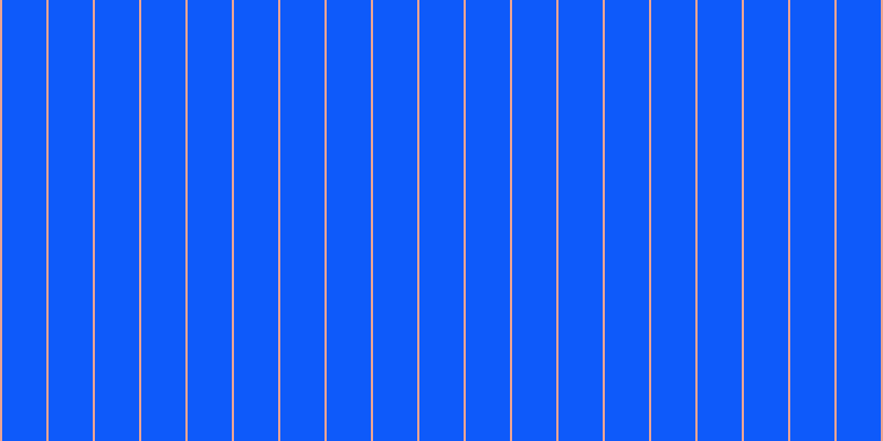 #0e5afa, #eba393 vertical lines, two pixels wide, forty pixels apart