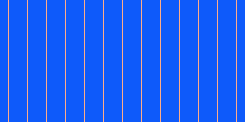 #0e5afa, #eba393 vertical lines, two pixels wide, sixty pixels apart