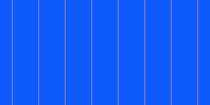 #0e5afa, #eba393 vertical lines, two pixels wide, ninety-nine pixels apart