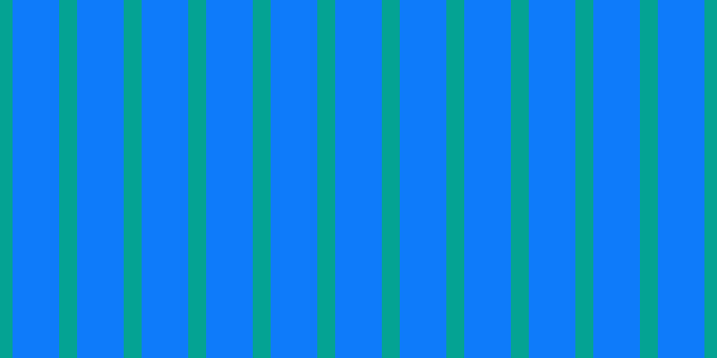 #0e7bfa, #04a393 vertical lines, twenty pixels wide, fifty-two pixels apart