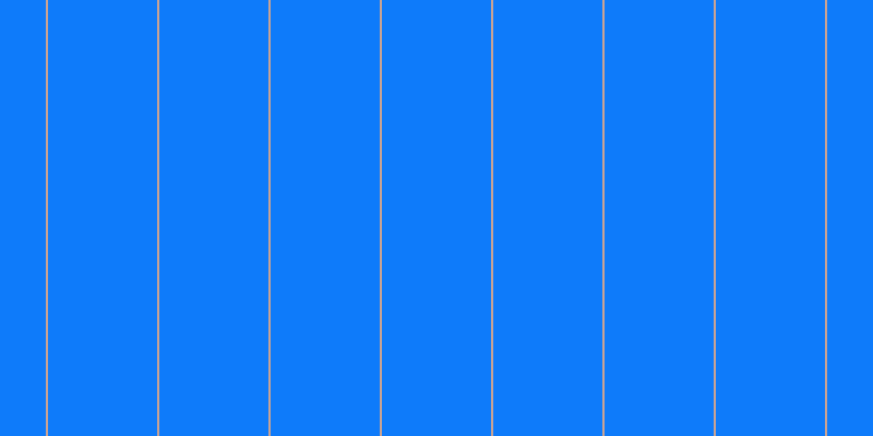 #0e7bfa, #caa393 vertical lines, two pixels wide, one hundred pixels apart