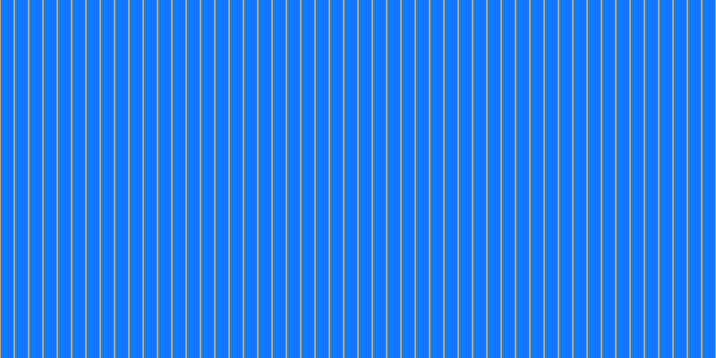 #0e7bfa, #caa393 vertical lines, two pixels wide, fourteen pixels apart