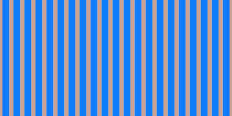 #0e7bfa, #caa393 vertical lines, fifteen pixels wide, twenty-three pixels apart