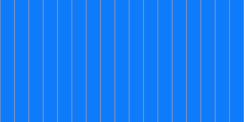 #0e7bfa, #caa393 vertical lines, two pixels wide, forty-five pixels apart