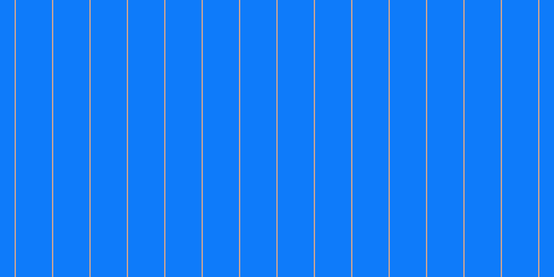 #0e7bfa, #caa393 vertical lines, two pixels wide, fifty-two pixels apart