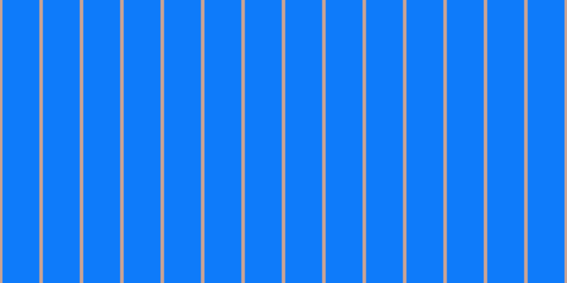 #0e7bfa, #caa393 vertical lines, five pixels wide, fifty-two pixels apart