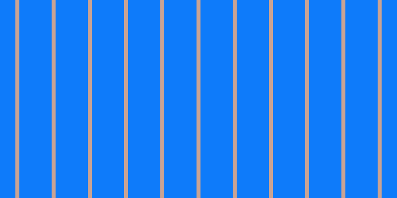 #0e7bfa, #caa393 vertical lines, eight pixels wide, sixty-five pixels apart