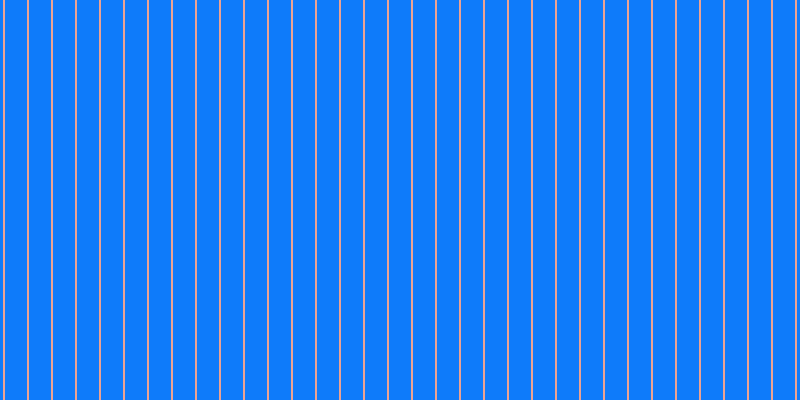 #0e7bfa, #eba393 vertical lines, two pixels wide, twenty-two pixels apart