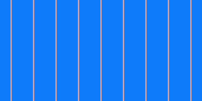 #0e7bfa, #eba393 vertical lines, five pixels wide, eighty-four pixels apart