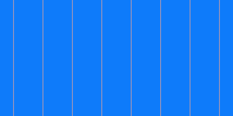 #0e7bfa, #eba393 vertical lines, two pixels wide, ninety-nine pixels apart