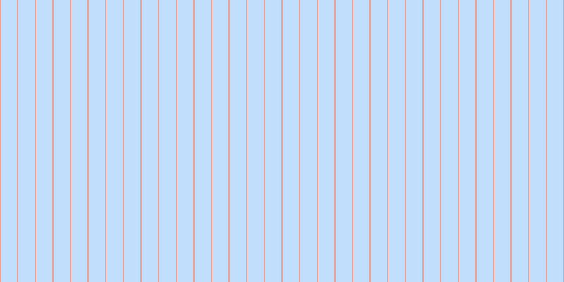#0e7bfa (25%), #eba393 vertical lines, two pixels wide, twenty-three pixels apart