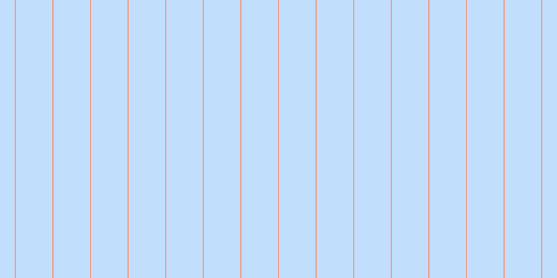 #0e7bfa (25%), #eba393 vertical lines, two pixels wide, fifty-two pixels apart