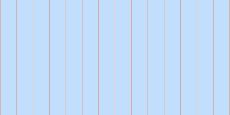 #0e7bfa (25%), #eba393 vertical lines, two pixels wide, fifty-five pixels apart