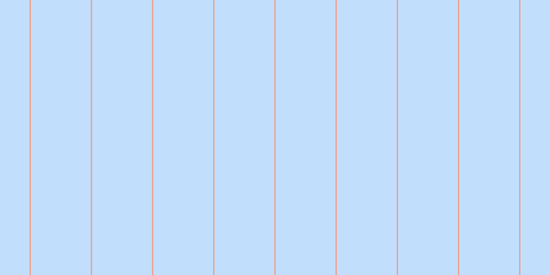 #0e7bfa (25%), #eba393 vertical lines, two pixels wide, eighty-seven pixels apart