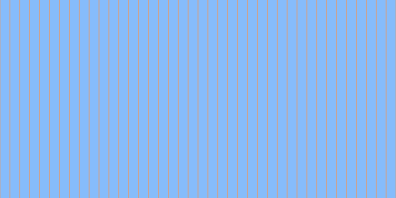 #0e7bfa (50%), #caa393 vertical lines, two pixels wide, eighteen pixels apart