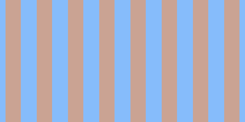 #0e7bfa (50%), #caa393 vertical lines, fifty pixels wide, fifty-two pixels apart