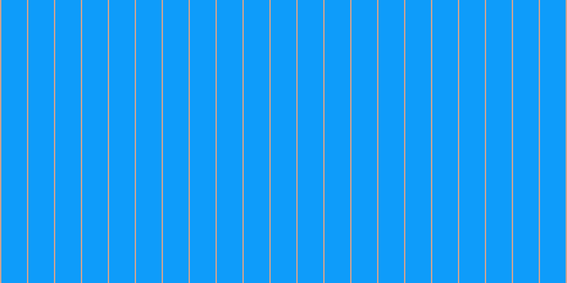 #0e9cfa, #caa393 vertical lines, two pixels wide, thirty-six pixels apart