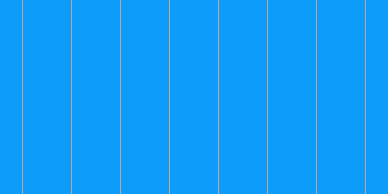 #0e9cfa, #caa393 vertical lines, two pixels wide, ninety-nine pixels apart