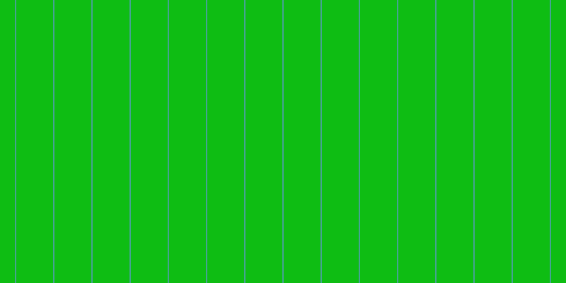 #0ebd13, #46a393 vertical lines, two pixels wide, fifty-two pixels apart