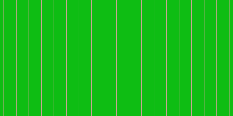 #0ebd13, #caa393 vertical lines, two pixels wide, forty-one pixels apart