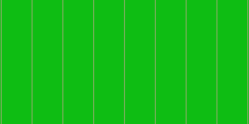 #0ebd13, #caa393 vertical lines, two pixels wide, ninety-seven pixels apart