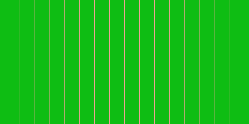 #0ebd13, #eba393 vertical lines, two pixels wide, forty-six pixels apart
