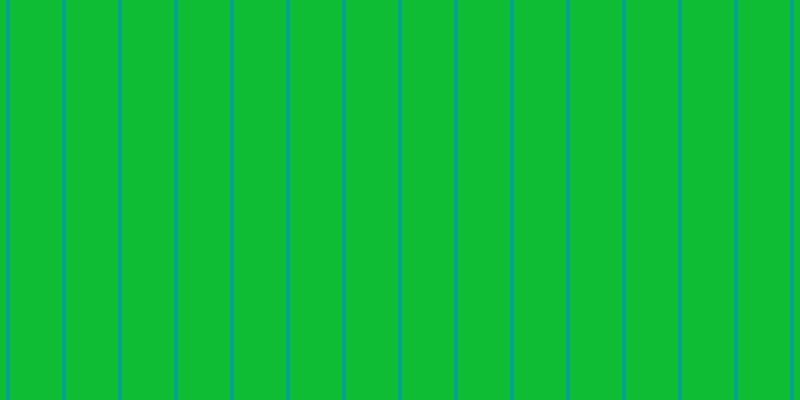 #0ebd34, #04a393 vertical lines, four pixels wide, fifty-two pixels apart