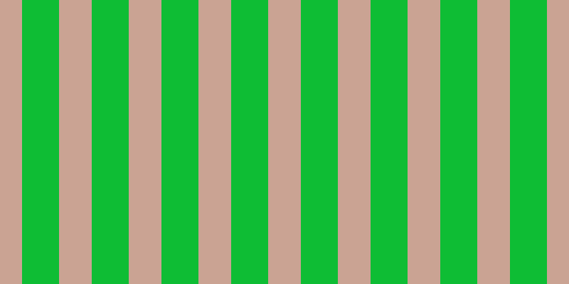 #0ebd34, #caa393 vertical lines, forty-six pixels wide, fifty-two pixels apart