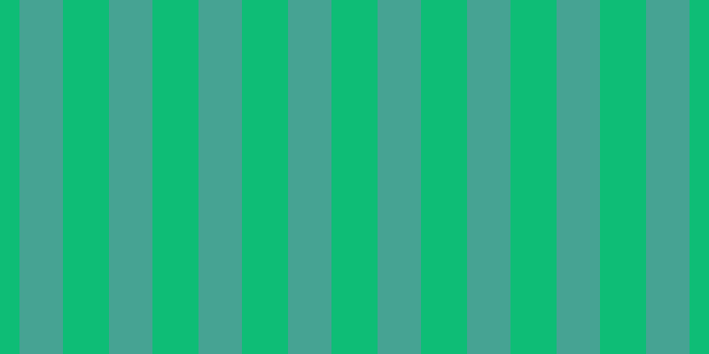 #0ebd76, #46a393 vertical lines, forty-nine pixels wide, fifty-two pixels apart
