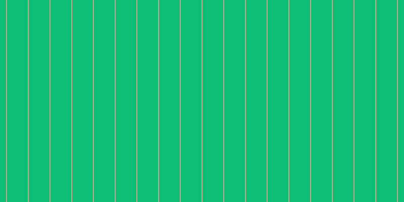 #0ebd76, #caa393 vertical lines, two pixels wide, forty-one pixels apart